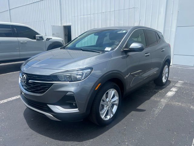 Satin Steel Gray Metallic 2021 Buick Encore GX Preferred FWD SUV / Crossover Front-Wheel Drive Continuously Variable Transmission