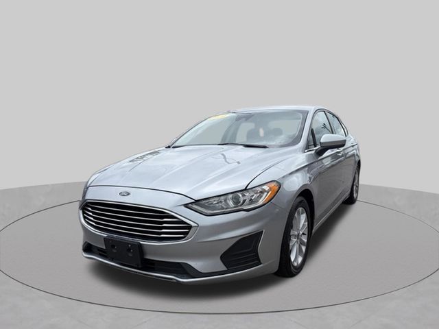 Iconic Silver Metallic 2020 Ford Fusion Sedan Front-Wheel Drive 6-Speed Automatic