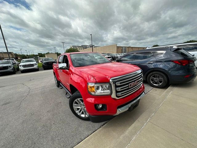 Cardinal Red 2016 GMC Canyon SLT Crew Cab 4WD Pickup Truck Four-Wheel Drive 6-Speed Automatic