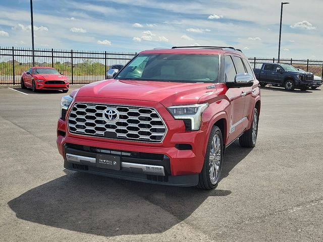 Red 2024 Toyota Sequoia Capstone 4WD SUV / Crossover Four-Wheel Drive Automatic