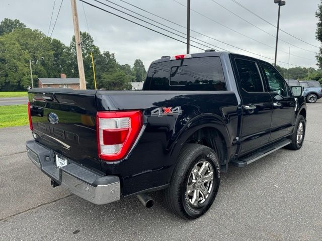 Used 2021 Blue Ford Lariat image 8