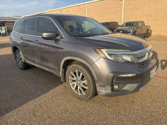 Gray (Modern Steel Metallic) 2019 Honda Pilot EX FWD SUV / Crossover Front-Wheel Drive 6-Speed Automatic