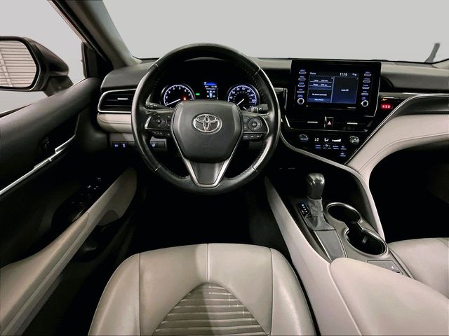 2021 Toyota Camry SE Silver at Sutliff Volkswagen
