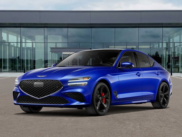 Kawah Blue 2026 Genesis G70 3.3T Sport Prestige RWD Sedan Rear-Wheel Drive 8-Speed Automatic