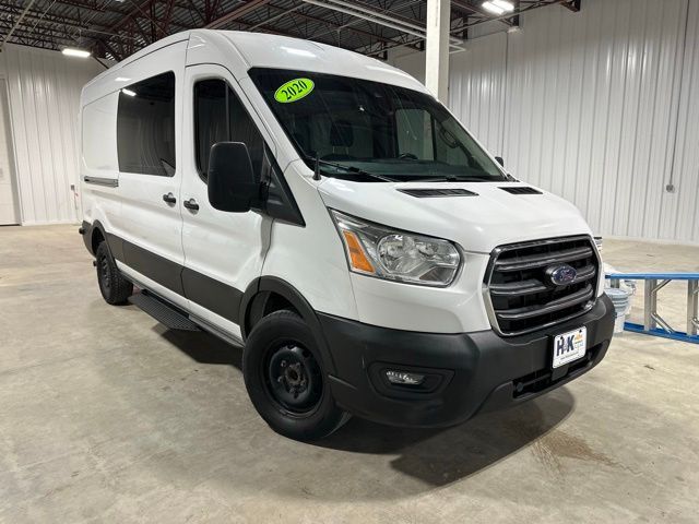 White 2020 Ford Transit Passenger Van