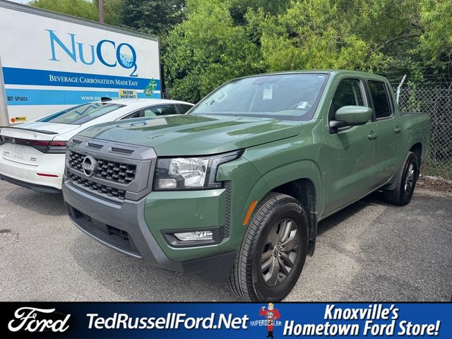 Green Metallic 2025 Nissan Frontier Pickup Truck 4X2 9-Speed Automatic Overdrive