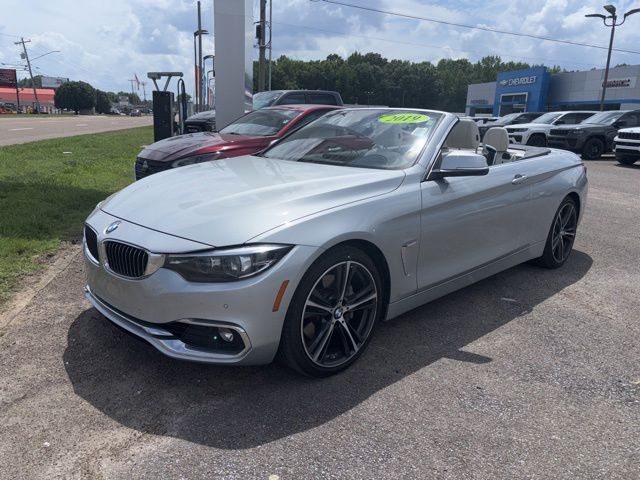 Glacier Silver Metallic 2019 BMW 4 Series 440i Convertible RWD Convertible Rear-Wheel Drive 8-Speed Automatic