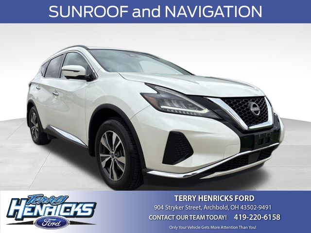 Pearl White Tricoat 2024 Nissan Murano SUV / Crossover All-Wheel Drive Continuously Variable Transmission
