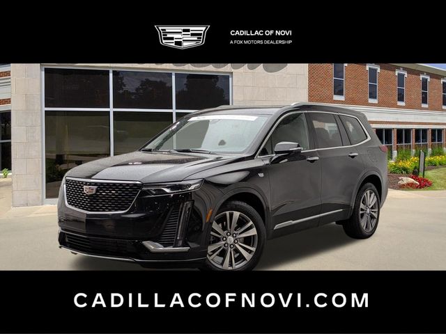 Stellar Black Metallic 2024 Cadillac XT6 Premium Luxury AWD SUV / Crossover Four-Wheel Drive 9-Speed Automatic