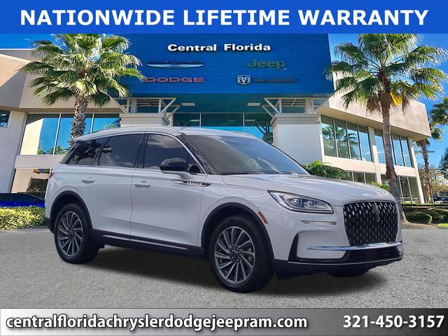 Pristine White Metallic Tri-Coat 2023 Lincoln Corsair Reserve FWD SUV / Crossover Front-Wheel Drive 8-Speed Automatic