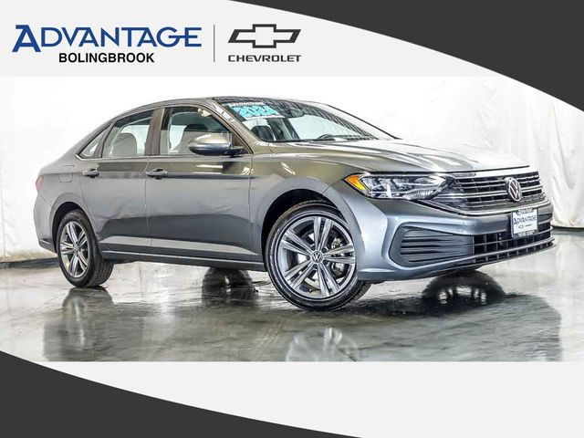 Platinum Gray Metallic 2024 Volkswagen Jetta Sedan Front-Wheel Drive 8-Speed Automatic