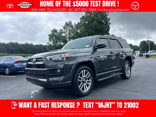 Gray 2024 Toyota 4Runner SUV / Crossover Four-Wheel Drive 5-Speed Automatic