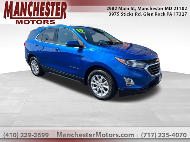 Kinetic Blue Metallic 2019 Chevrolet Equinox 1.5T LT AWD SUV / Crossover Four-Wheel Drive 6-Speed Automatic Overdrive