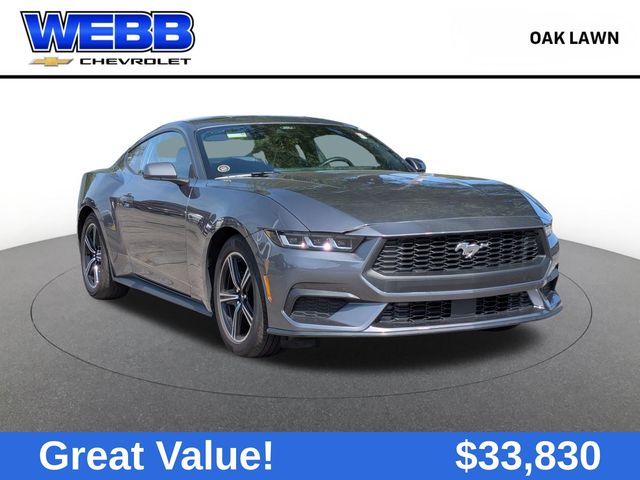 Gray Metallic 2025 Ford Mustang Coupe Rear-Wheel Drive Automatic