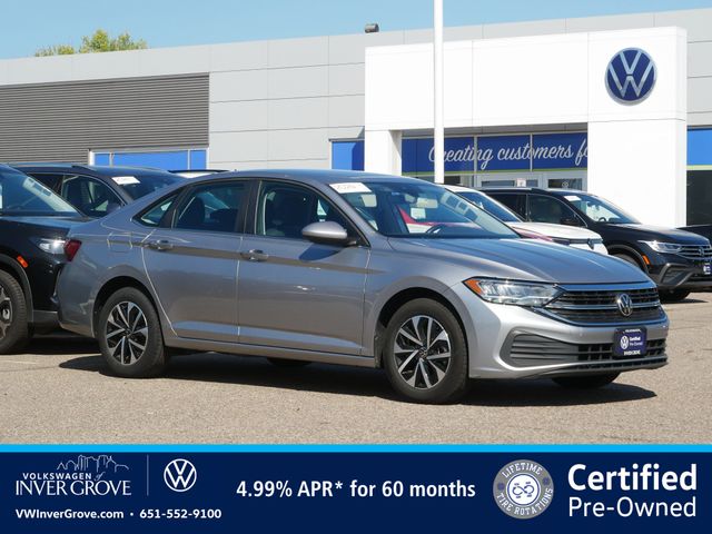 Pyrite Silver Metallic 2024 Volkswagen Jetta Sedan Front-Wheel Drive 8-Speed Automatic