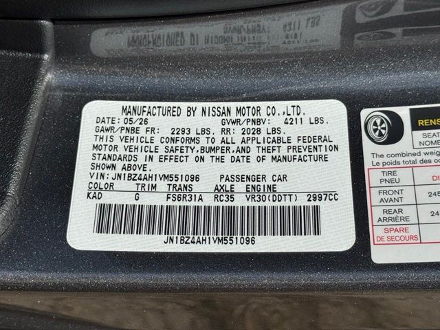 New 2027 Nissan Z Coupe