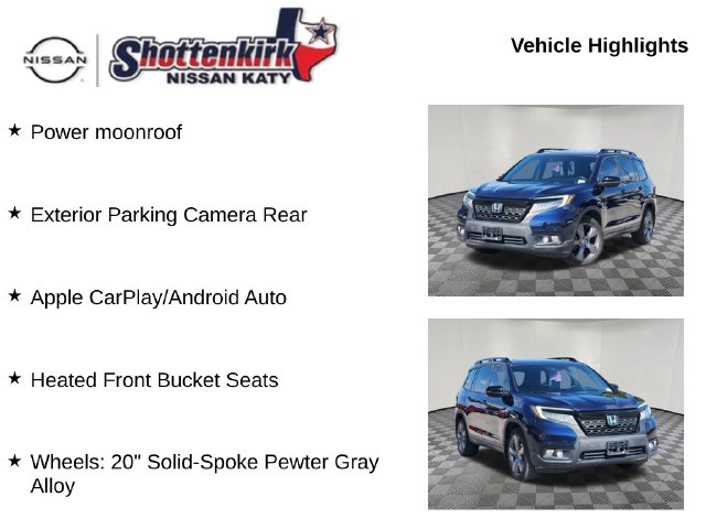 Used 2019 Honda Passport SUV