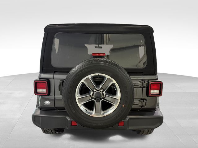 2021 Jeep Wrangler Unlimited Sahara Gray at Stokes Volkswagen