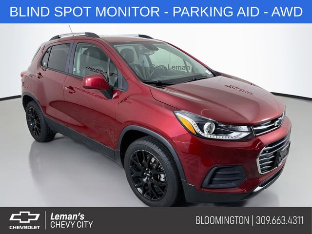 Red (Crimson Metallic) 2022 Chevrolet Trax SUV / Crossover All-Wheel Drive 6-Speed Automatic