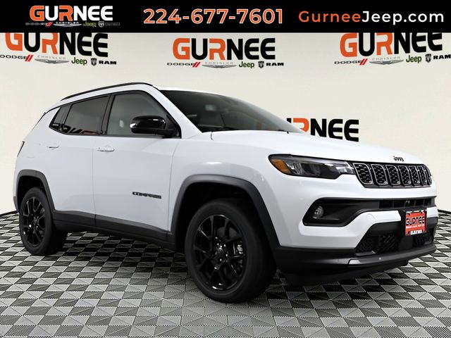 Bright White Clearcoat 2026 Jeep Compass SUV / Crossover Four-Wheel Drive 8-Speed Automatic