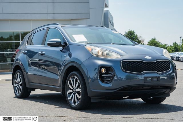 Pacific Blue 2018 Kia Sportage SUV / Crossover All-Wheel Drive 6-Speed Automatic Overdrive