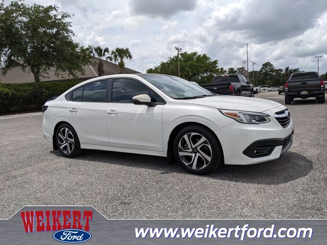 Crystal White Pearl 2020 Subaru Legacy 2.5i Limited AWD Sedan All-Wheel Drive Continuously Variable Transmission