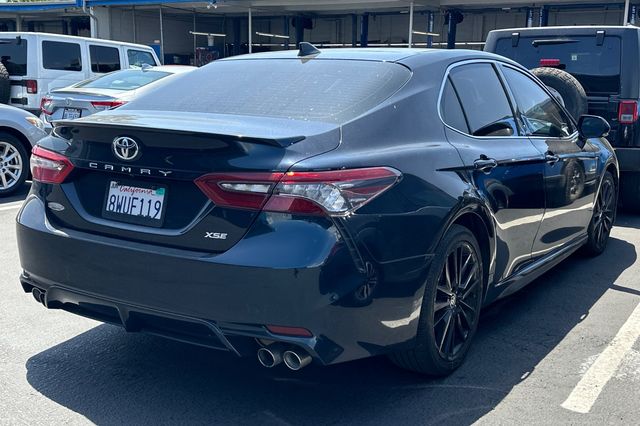 Used 2021 Galactic Aqua Mica Toyota XSE image 5