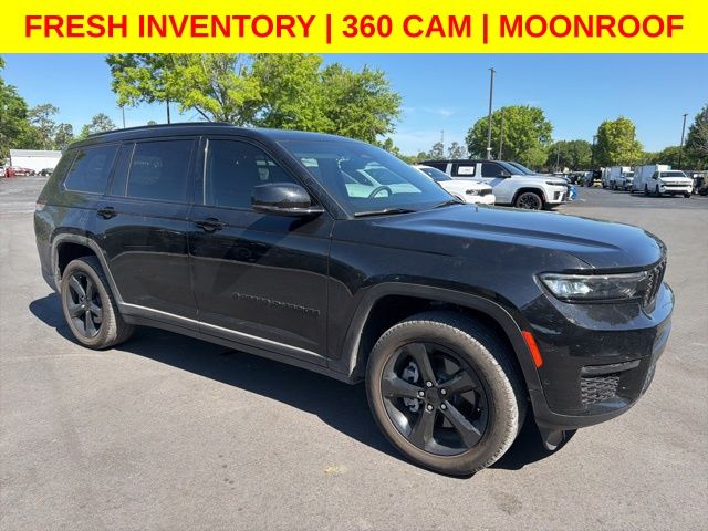 Diamond Black Crystal Pearlcoat 2025 Jeep Grand Cherokee L Limited RWD SUV / Crossover 4X2 8-Speed Automatic