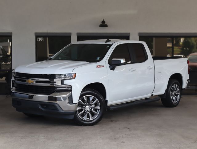 Summit White 2019 Chevrolet Silverado 1500 Pickup Truck Four-Wheel Drive 8-Speed Automatic