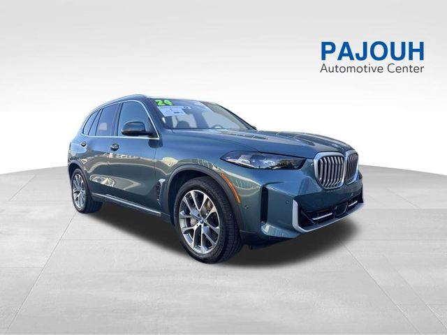 Blue Ridge Mountain Metallic 2024 BMW X5 SUV / Crossover All-Wheel Drive 8-Speed Automatic