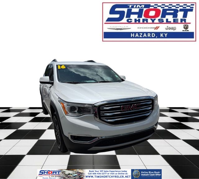 White Frost Tricoat 2019 GMC Acadia SUV / Crossover Four-Wheel Drive 6-Speed Automatic