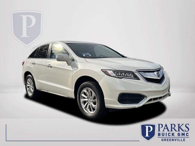 White Diamond 2018 Acura RDX SUV / Crossover Front-Wheel Drive 6-Speed Automatic