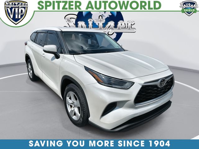 White (Blizzard Pearl) 2021 Toyota Highlander SUV / Crossover Front-Wheel Drive 8-Speed Automatic