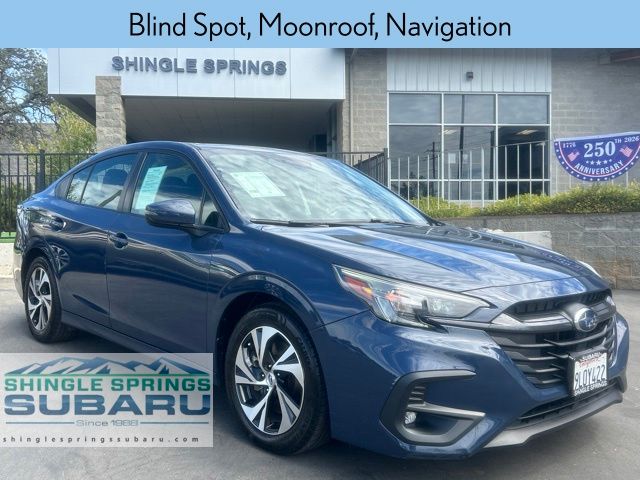 Cosmic Blue Pearl 2024 Subaru Legacy Sedan All-Wheel Drive Continuously Variable Transmission