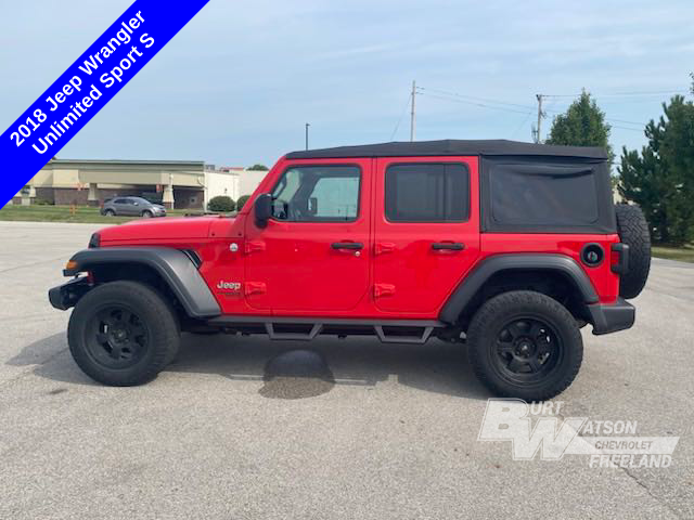 2018 Jeep Wrangler Unlimited Sport S 2