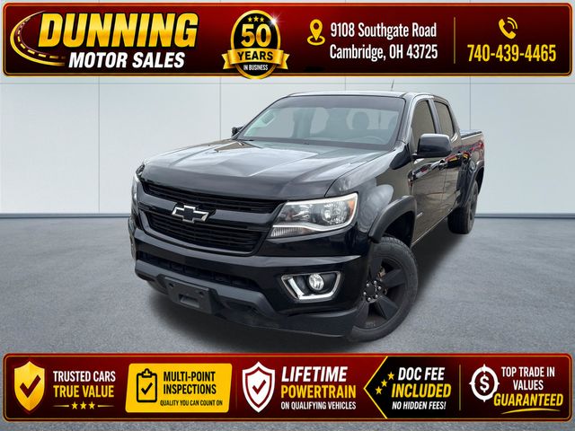 Black 2016 Chevrolet Colorado Pickup Truck Four-Wheel Drive 6-Speed Automatic