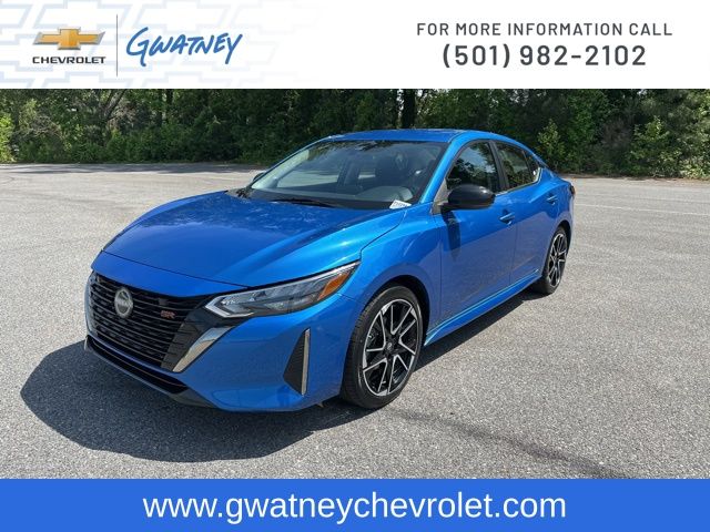 Electric Blue Metallic 2024 Nissan Sentra Sedan Front-Wheel Drive Continuously Variable Transmission