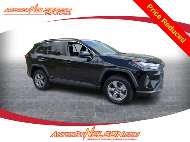 Midnight Black Metallic 2023 Toyota RAV4 Hybrid SUV / Crossover All-Wheel Drive Continuously Variable Transmission