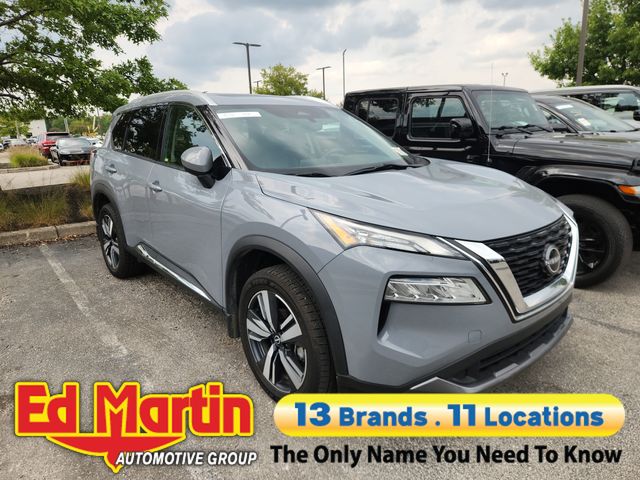 Boulder Gray 2023 Nissan Rogue SUV / Crossover All-Wheel Drive Continuously Variable Transmission