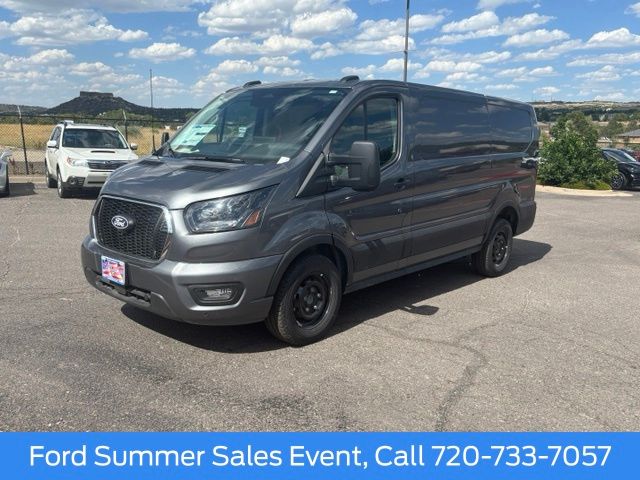 Carbonized Gray Metallic 2026 Ford Transit Cargo Van Rear-Wheel Drive
