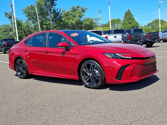 Red 2026 Toyota Camry Sedan Front-Wheel Drive Continuously Variable Transmission