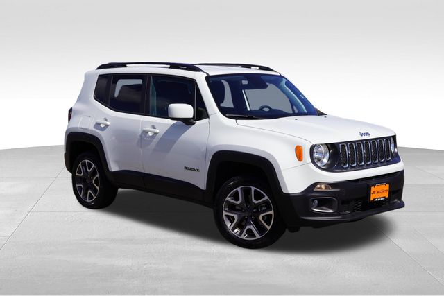 Alpine White 2018 Jeep Renegade Latitude 4WD SUV / Crossover Four-Wheel Drive 9-Speed Automatic