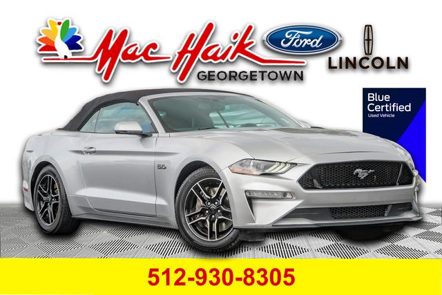 Ingot Silver 2019 Ford Mustang GT Premium Convertible RWD Convertible Rear-Wheel Drive Automatic