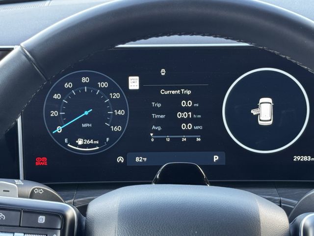 2025 Hyundai Santa Fe Limited Silver at Baytown Hyundai
