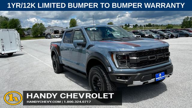 Blue (Azure Gray Metallic) 2023 Ford F-150 Pickup Truck Four-Wheel Drive Automatic