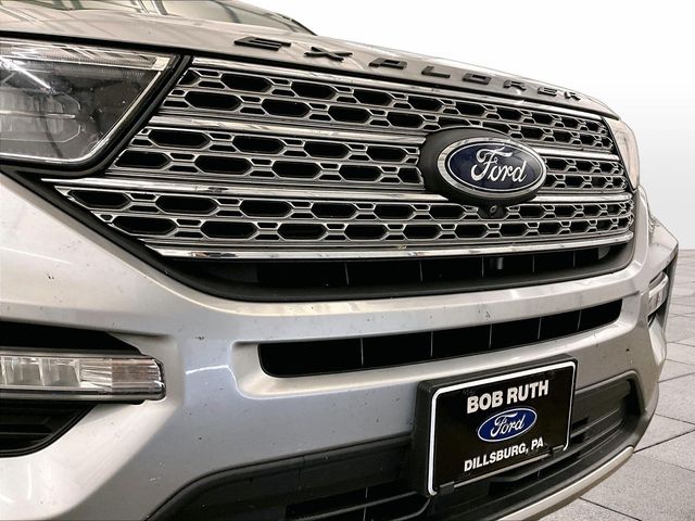 2020 Ford Explorer Limited Silver at Klick Lewis Buick Chevrolet