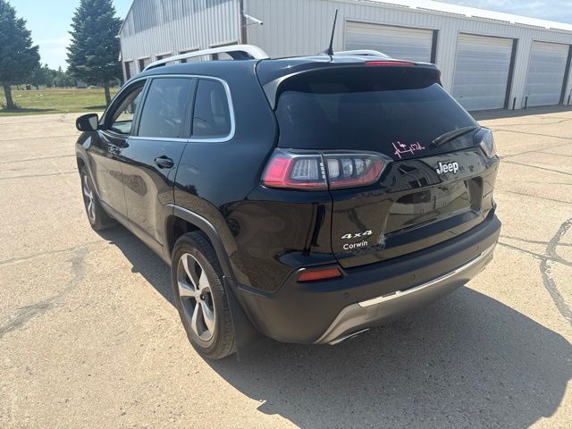 2020 Diamond Black Crystal Pearlcoat Jeep Cherokee Limited 4X4 SUV