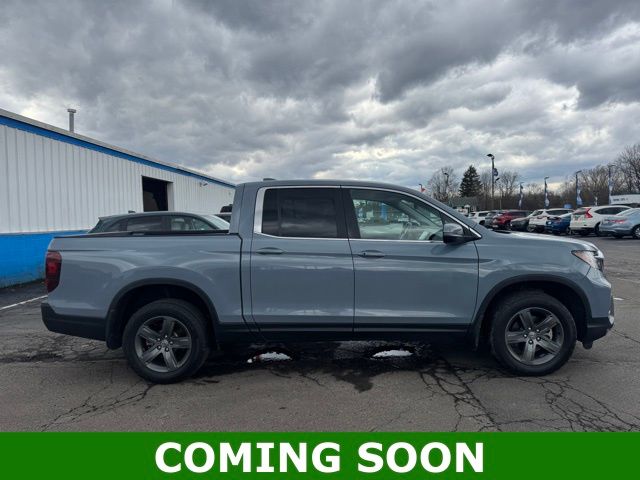 Sonic Gray Pearl 2023 Honda Ridgeline RTL AWD Pickup Truck All-Wheel Drive 9-Speed Automatic