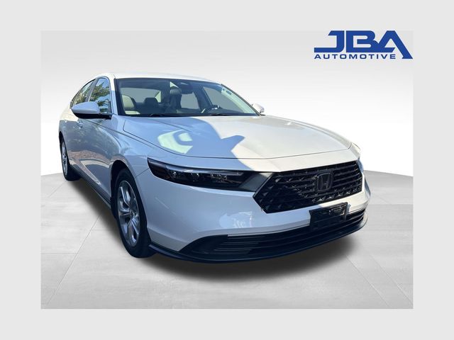 Platinum White Pearl 2024 Honda Accord LX FWD Sedan Front-Wheel Drive Continuously Variable Transmission
