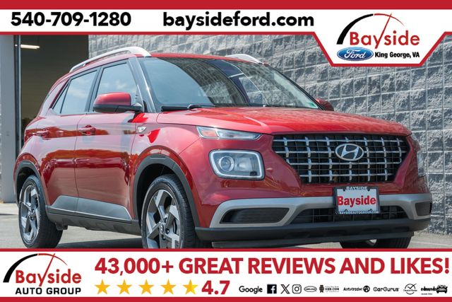 Ultimate Red 2024 Hyundai Venue SUV / Crossover Front-Wheel Drive Continuously Variable Transmission